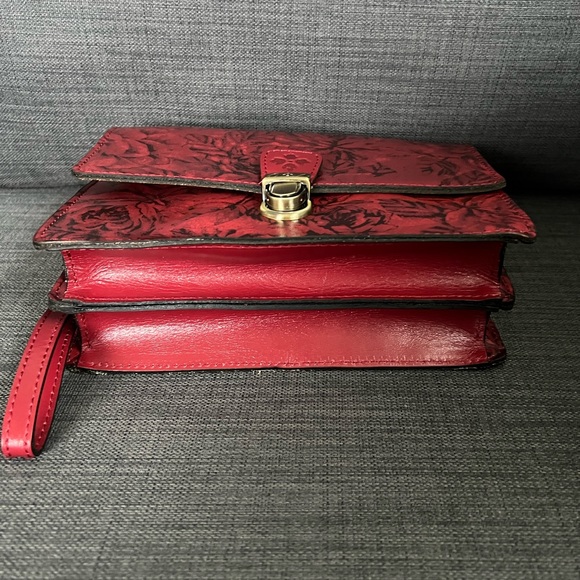 NWT PATRICIA NASH LANZA CROSSBODY BAG TOOLED LEATHER - Picture 4 of 12